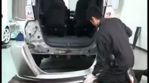 Бампер задний Honda Freed