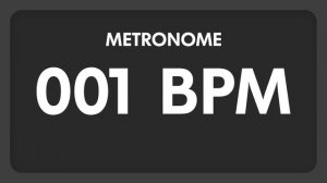 1 BPM - Metronome