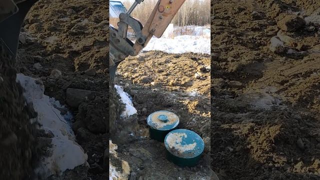 ?монтаж септика без откачки ?