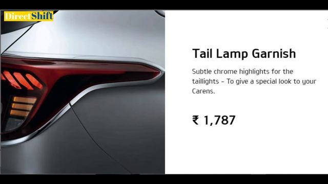 Kia Carens Genuine Accessories List with Price смотреть онлайн