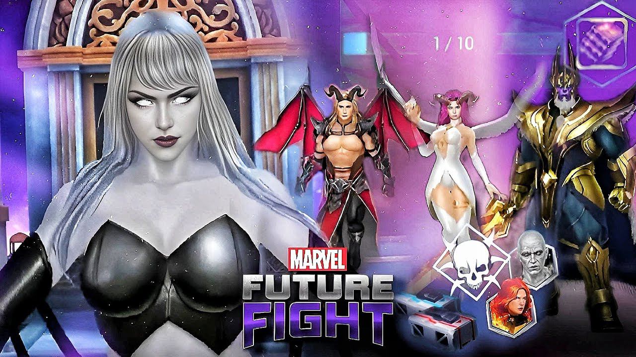 АПРЕЛЬСКИЕ КРАСОТКИ, СТАРИК и ПАДШИЙ АНГЕЛ  ОБЗОР ОБНОВЫ 9.9 [Marvel Future Fight]