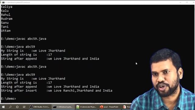 stringbuffer methods in java | stringbuffer and stringbuilder in java | #javatutorial68
