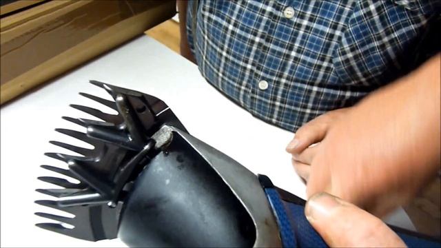 Heiniger Xpert Schermesser einbauen (Beispiel für Alpaka-Schur) f. Alpaka / Lama scheren смотреть онлайн