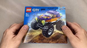 Открываем и собираем Lego City 60251 "Монстр-трак"