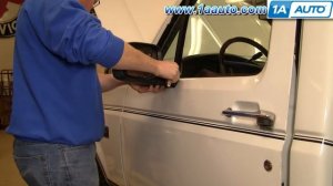 How To Replace Side Rear View Mirror 92-96 Ford F-150