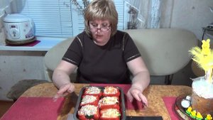 Перец фаршированный рыбой (тунец и форель). Легко, просто, быстро и вкусно!