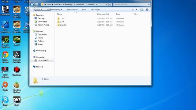 Where to find you minecraft folder (Windows 7) смотреть онлайн