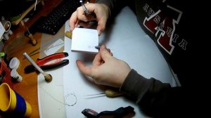 Самодельный отцеп для зимней рыбалки за 2 минуты.