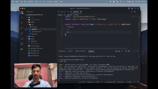 (Hindi) #1 Getting Started with Next.js 13 and TypeScript | Full Project Workflow Tutorial