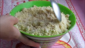 Песочный пирог "Крошка"/ Простой рецепт песочного пирога