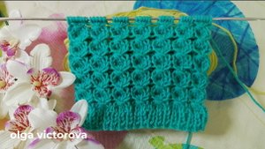 ОБЪЕМНЫЙ РЕЛЬЕФНЫЙ УЗОР СПИЦАМИ 101 Узоры спицами