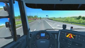 Euro Truck Simulator 2, "Доставка тракторов (41т.)", на IVECO Hi-Way