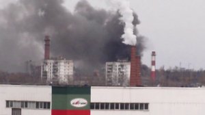 Москва. Пожар в Мытищах (24.03.2016 г.)