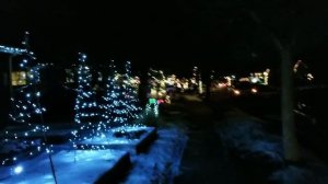 Рождество в Америке. Традиции на Рождество в США. Юта. Прогулка по улицам Америки перед Рождеством.