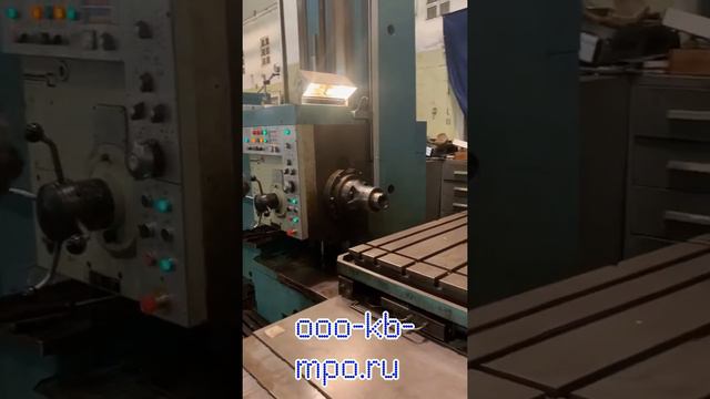 Монтажные и пусконаладочные работыгоризонтально-расточного станка мод. TOS VANSDORF WH10NC смотреть онлайн