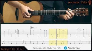 Nirvana - Come As You Are (Fingerstyle Guitar Tutorial)