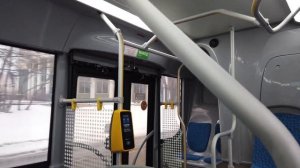 368 маршрут автобуса. 01.02.2021 год. Москва.