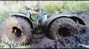 КАРАКАТ ПЕРЕЛОМКА ПО БЕЗДОРОЖЬЮ. БОЛОТОХОД ЗАСТРЯЛ В ГРЯЗИ. Off road.