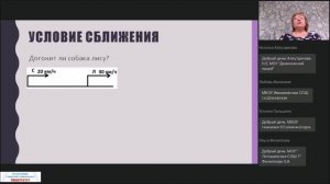 Вебинар на тему: «Задачи на движение в одном направлении»
Воителева Галина Викторовна к.п.н., доцент