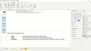 DAX Language - ADDCOLUMNS Function in Power BI