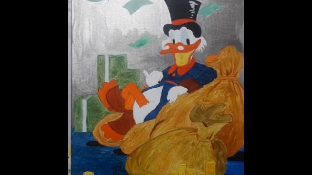 "Скрудж Магдак" Интерьерная картина смотреть онлайн