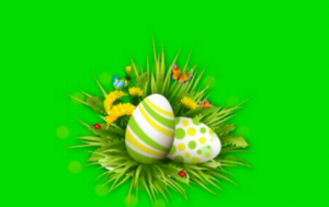 ?СО СВЕТЛОЙ ПАСХОЙ. Футаж. Хромакей. Зелёный экран. Chroma Key. Green Screen..mp4