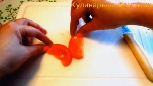 Красивая Нарезка за 5 минут! Как Нарезать Помидоры и Огурцы!