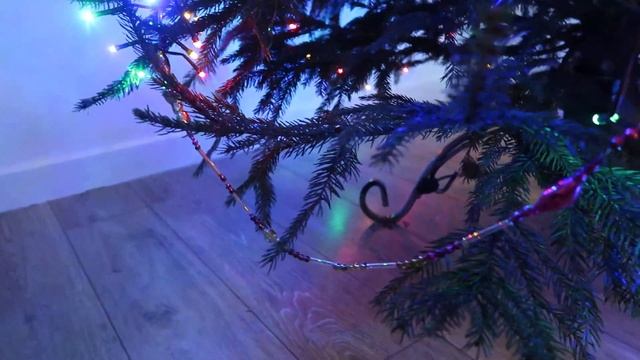 ?Наша елка — бусы в ряд !/ винтажные, антикварные елочные украшения СССР смотреть онлайн