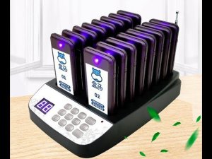 Беспроводная пейджинговая система для информирования посетителей о готовности заказанных блюд