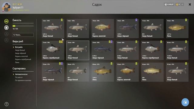 АКТИВНЫЙ КЛЕВ ЛИНЯ ЧЕРНОГО АМУРА КАРАСЯ НА СТАРОМ ОСТРОГЕ В РУССКОЙ РЫБАЛКЕ 4 РР4 смотреть онлайн