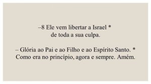 Completas - 18 de Agosto de 2021| 20ª Semana do Tempo Comum| 4ª Semana do Saltério