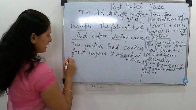 Past Perfect Tense (Use of Had) Combo of two Tense