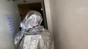 ПОЖАРная тревога на судне. Пожар на судне. Каюта капитана. Тренировки.