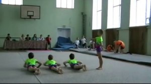 Акробатика мужская четверка