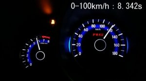 GK5 FIT RS 0-100km/h フル加速