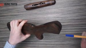 Иж-18 приклад и цевье 12,16 кал люкс орех