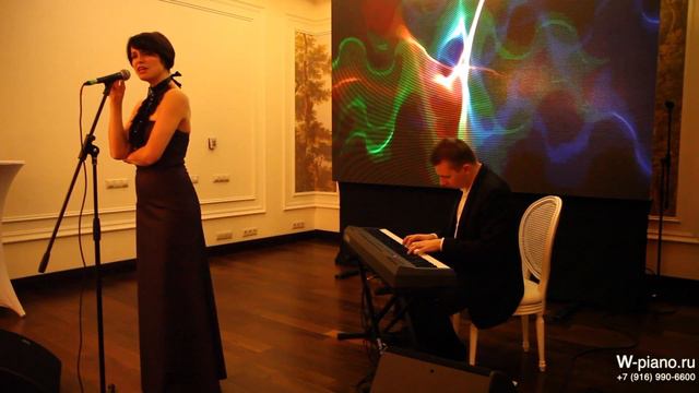 Джазовая певица и пианист / w-piano.ru