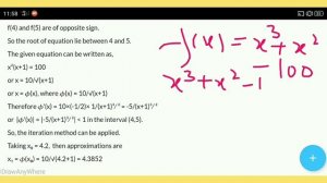 Iteration method|Fixed point iteration method.