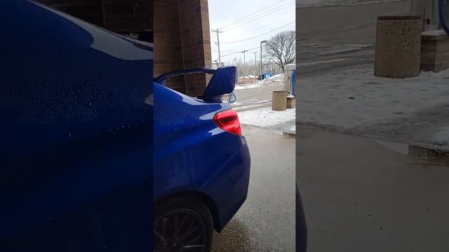 Winter Time Blues 🌨Stage 2 2017 STI Remark Exaust