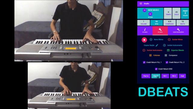 How do You Sleep? - Teclado + DBEATS(App) смотреть онлайн