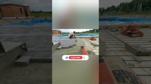 плитка, Бавария, укладка вокруг бассейна.‼️