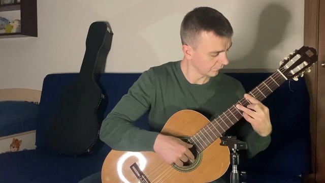 Greensleeves (Зеленые рукава) - Guitar performed by Dmitriev Dmitry