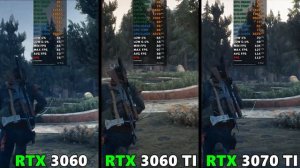 RTX 3060 VS RTX 3060 TI VS RTX 3070 TI - BENCHMARK TEST IN 10 GAMES