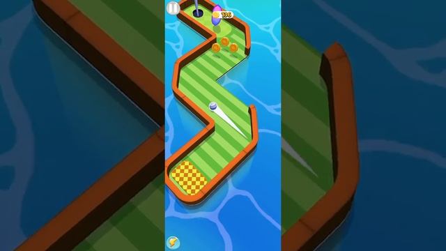 BIG UPDATE! - Mini Golf Worlds! ⛳️? Gameplay ( ıOS Android) #Shorts