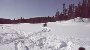 Yamaha Apex xtx in the powder