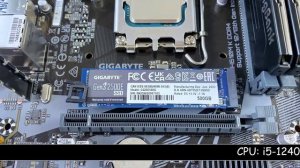 i5-12400f + Gigabyte b760m k  DDR4+ rtx 4060 TI  ? GAMING PC BUILD