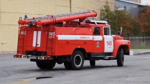 Пожарный Зил (Соревнования по маневрированию на пожарных автомобилях)