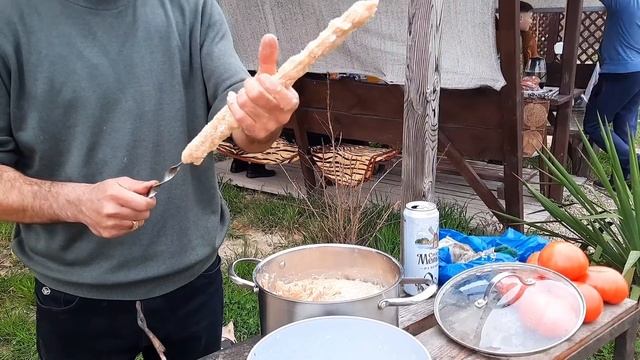 НОВОРОССИЙСК ЮЖНАЯ ОЗЕРЕЕВКА ВКУСНЫЙ КЕБАБ ??? ОВОЩИ И КАРП