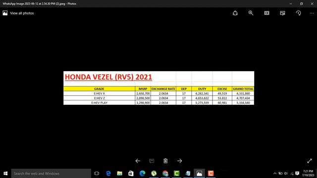 Fresh CustomDuties 1300cc to 1800cc Hybrid JapaneseCar l MSRP Value of Imported Cars 2023 l All in