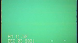помехи vhs green screen (зеленый фон) футаж